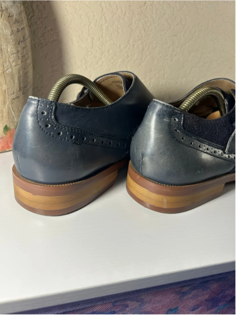 Men's Original Penguin Monk Strap Shoes, Blue